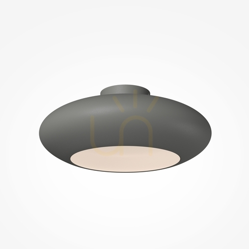 Check Maytoni Aros MOD507CL-L12GRK grey LED ceiling light 12 W 40 cm