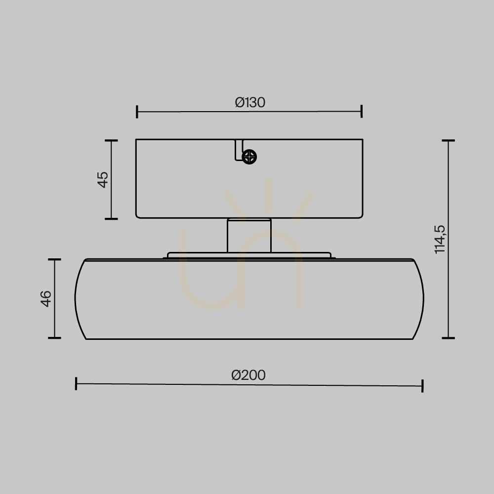 View FLOAT Plafond MOD498CL-L13BK1 Maytoni FLOAT Plafond MOD498CL-L13BK1 Maytoni