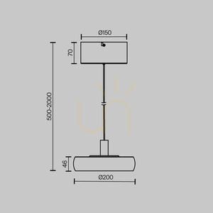 FLOAT pendant lamp MOD498PL-L13BK1 Maytoni 7 FLOAT pendant lamp MOD498PL-L13BK1 Maytoni small 7