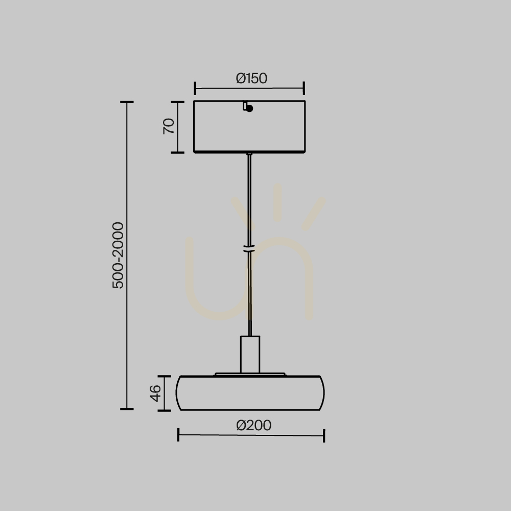 Preview FLOAT pendant lamp MOD498PL-L13BK1 Maytoni FLOAT pendant lamp MOD498PL-L13BK1 Maytoni