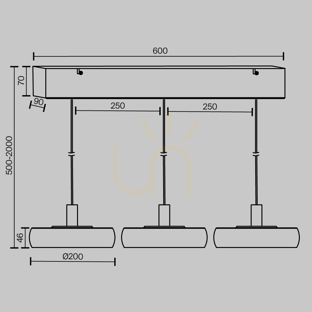 Preview FLOAT pendant lamp MOD498PL-L25BK1 Maytoni FLOAT pendant lamp MOD498PL-L25BK1 Maytoni