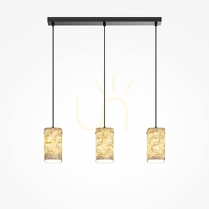 Maytoni Maris pendant light MOD499PL-03B, black, 3×E14 small 0