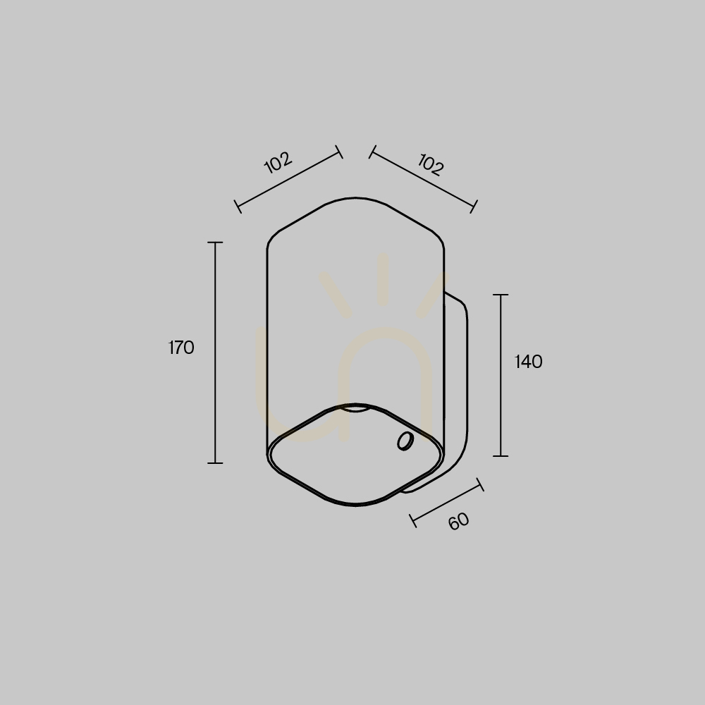 Check Wall lamp MARIS MOD499WL-01G Maytoni Wall lamp MARIS MOD499WL-01G Maytoni