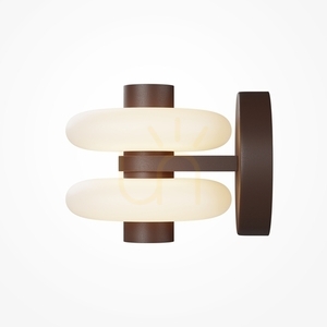 Maytoni Nuvem MOD497WL-L8BRK LED wall light, brown, 8 W, 3000 K small 4