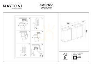 FLOEVA O142WL-02B outdoor wall lamp IP65 Maytoni 5 FLOEVA O142WL-02B outdoor wall lamp IP65 Maytoni small 5