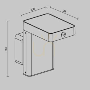 NORDIS O140WL-L2BK IP65 solar lamp Maytoni 8 NORDIS O140WL-L2BK IP65 solar lamp Maytoni small 8