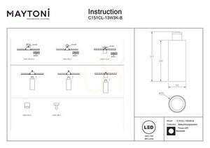 FOCUS LED ceiling lamp C151CL-13W3K-B Maytoni 7 FOCUS LED ceiling lamp C151CL-13W3K-B Maytoni small 7