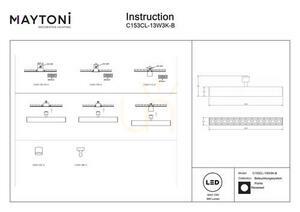 POINTS ceiling lamp C153CL-13W3K-B Maytoni 7 POINTS ceiling lamp C153CL-13W3K-B Maytoni small 7