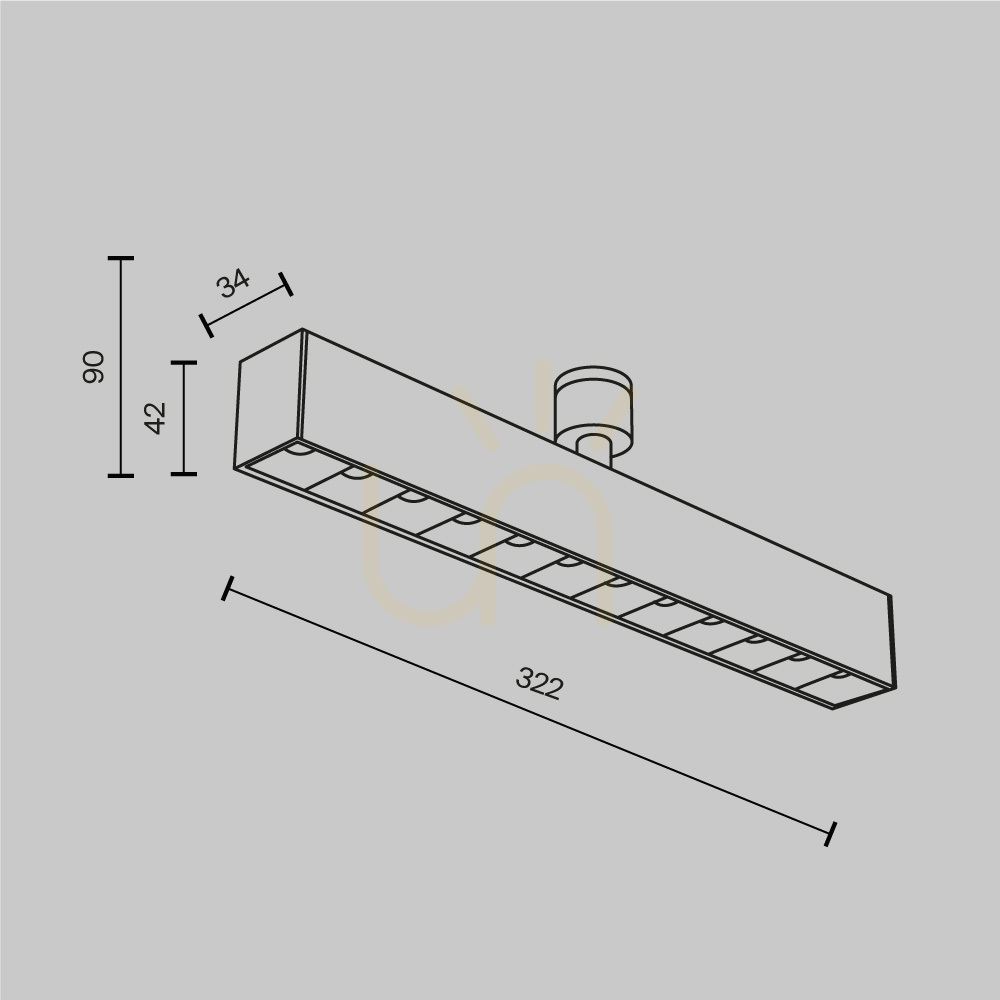 Display POINTS ceiling lamp C153CL-13W3K-B Maytoni POINTS ceiling lamp C153CL-13W3K-B Maytoni