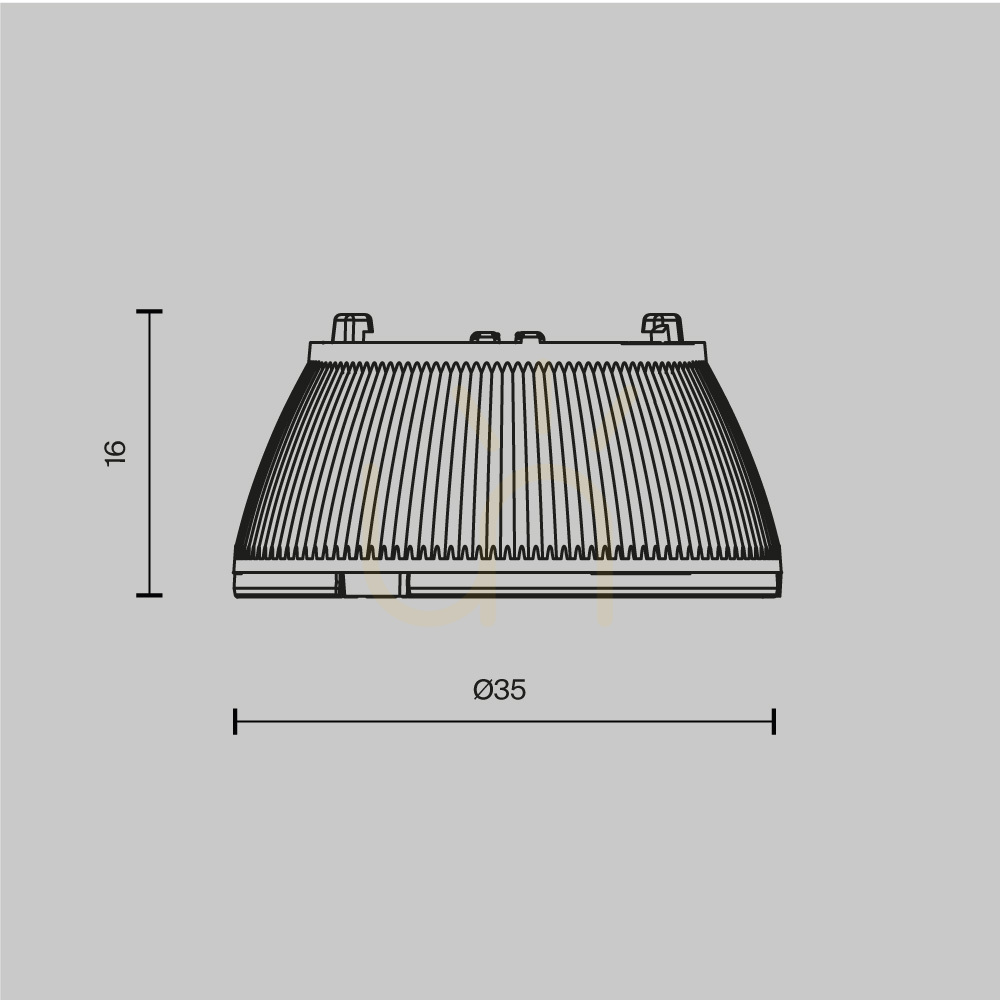 Check Accessory DIP Lens002D35-10W Maytoni Accessory DIP Lens002D35-10W Maytoni