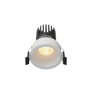 DIP recessed luminaire DL115-10W-2.7K-W Maytoni small 1