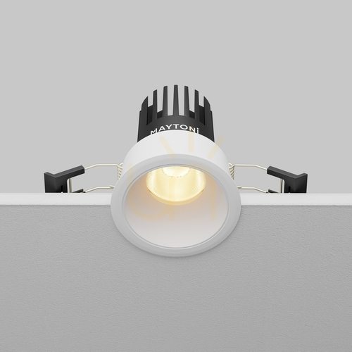 Check DIP recessed luminaire DL115-10W-2.7K-W Maytoni