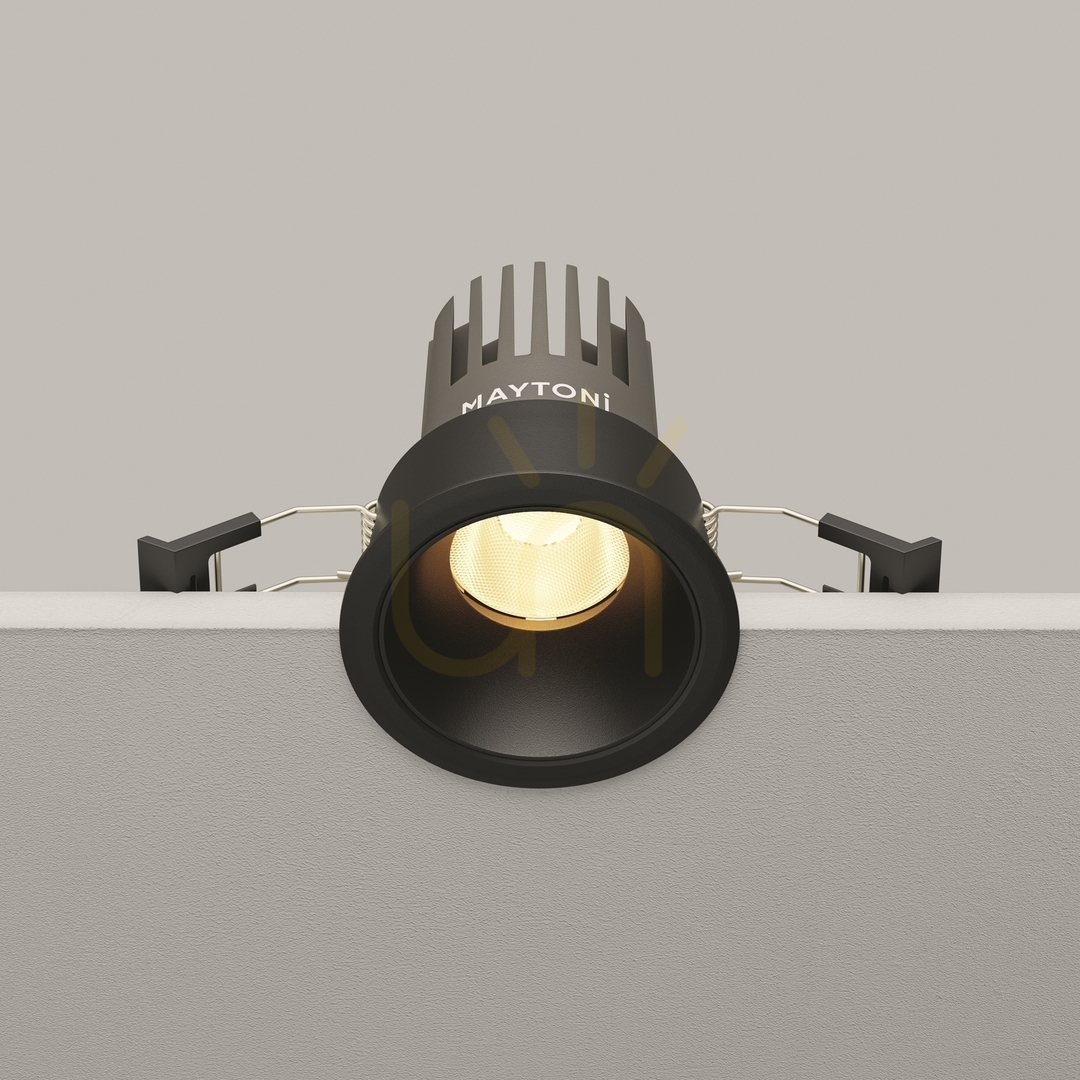 Display DIP recessed luminaire DL115-10W-3K-B Maytoni DIP recessed luminaire DL115-10W-3K-B Maytoni