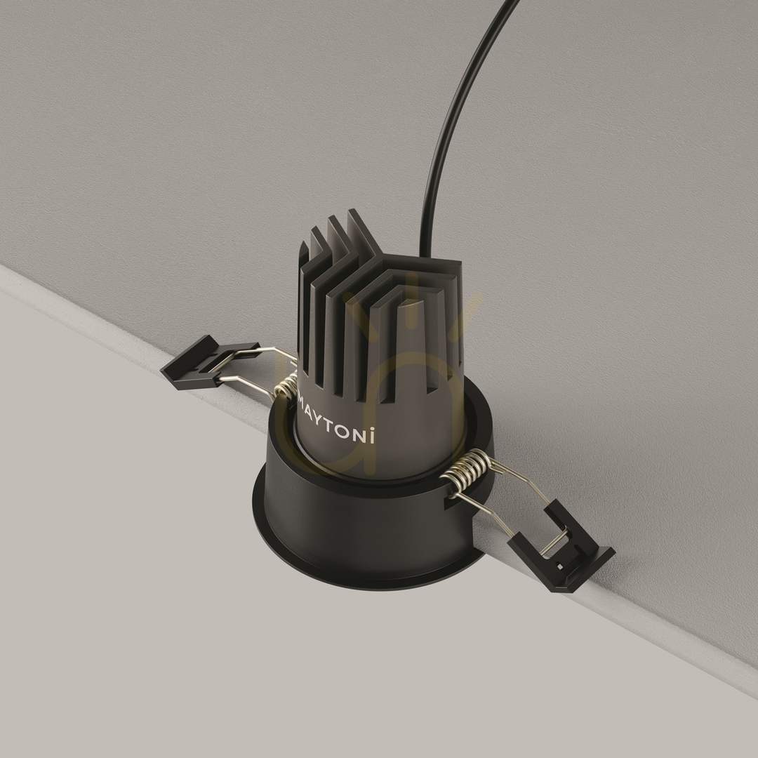 Show DIP recessed luminaire DL115-10W-3K-B Maytoni DIP recessed luminaire DL115-10W-3K-B Maytoni