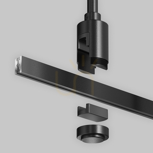 Maytoni Flarity long ceiling mount with power inlet TRA159C-B1-B black 700 mm small 3