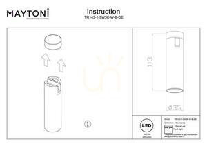 FOCUS LED bus light TR143-1-5W3K-W-B-DE Maytoni 8 FOCUS LED bus light TR143-1-5W3K-W-B-DE Maytoni small 8