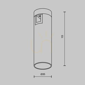 FOCUS LED bus light TR143-1-5W3K-W-B-DE Maytoni 9 FOCUS LED bus light TR143-1-5W3K-W-B-DE Maytoni small 9