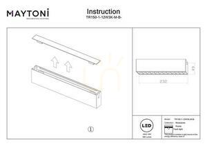 POINTS rail lamp TR150-1-12W3K-M-B-DE Maytoni 8 POINTS rail lamp TR150-1-12W3K-M-B-DE Maytoni small 8