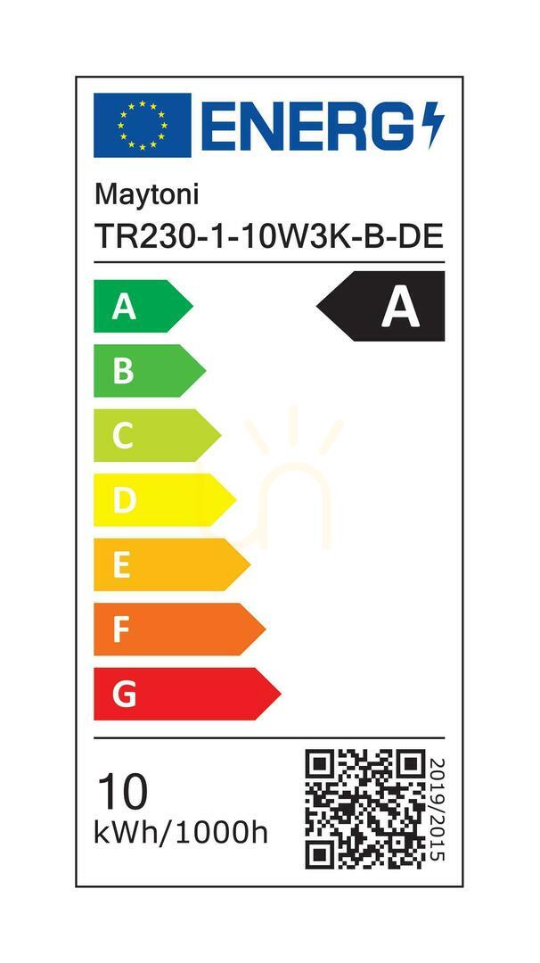 Preview ZERO busbar spotlight TR230-1-10W3K-B-DE Maytoni ZERO busbar spotlight TR230-1-10W3K-B-DE Maytoni