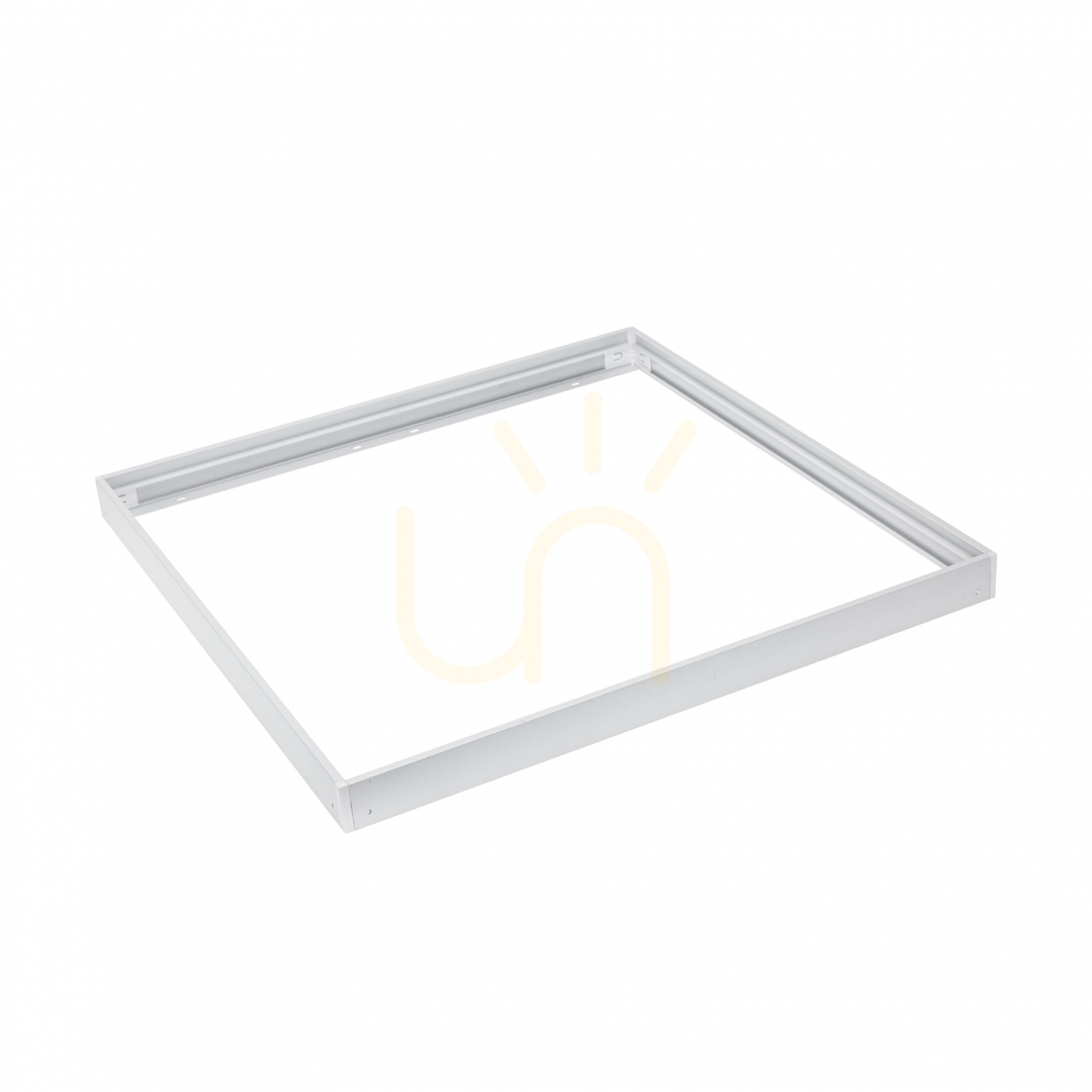 Accessory Frame for Surface Mounting of Algine Slim / Backlight Luminaires 600x600x65mm White Folding.