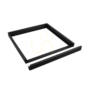 Accessory Surface Mounting Frame for Algine Luminaires 600 X600 X65 Black Fixed small 1