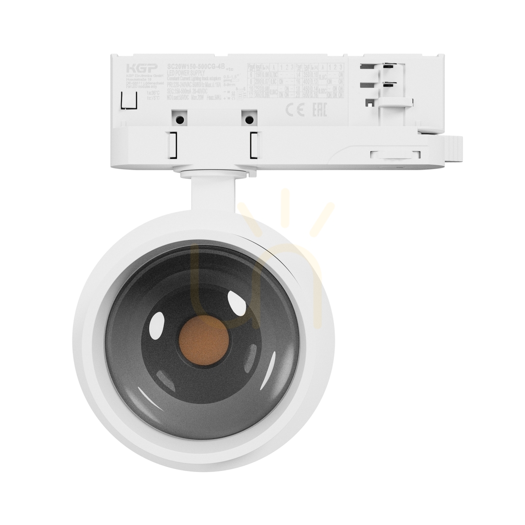 View PAVA POINT Busbar Spotlight For Busbar 3 F 6 20W 230V WW 8 45 St IP20 Ra90 82 X160 X222mm White 5 Years Warranty. PAVA POINT Busbar Spotlight For Busbar 3 F 6 20W 230V WW 8 45 St IP20 Ra90 82 X160 X222mm White 5 Years Warranty.