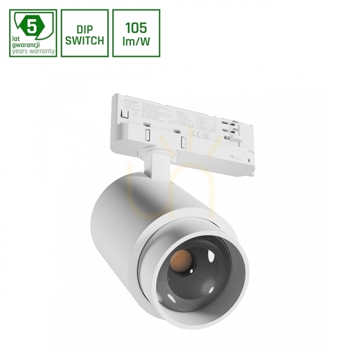 Check PAVA POINT Busbar Spotlight For Busbar 3 F 6 20W 230V WW 8 45 St IP20 Ra90 82 X160 X222mm White 5 Years Warranty.