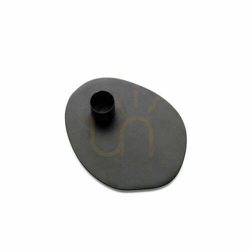 Check Black Candle Holder S