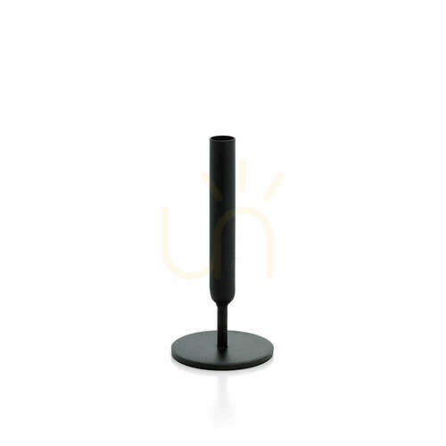 Check Black Slim Vase 22 cm M