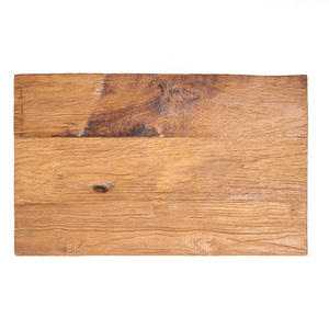 Bazar Bizar Siku Stool in Reclaimed Teak, Natural, 40 x 25 x 45 cm small 9