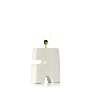 L'Objet White Handmade Table Lamp Large small 2