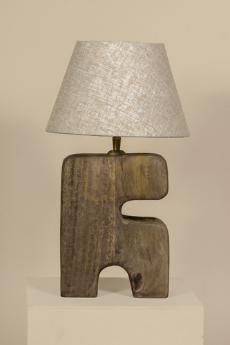 Check L'Objet Table Lamp Brown Small Handmade