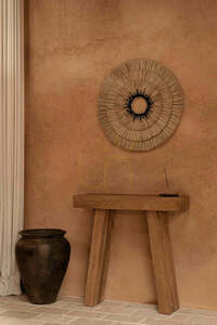 Bazar Bizar The Stance teak console table, natural, 86 cm small 17