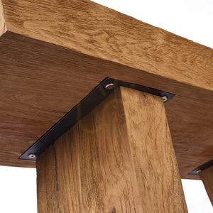 Bazar Bizar The Stance teak console table, natural, 86 cm small 13