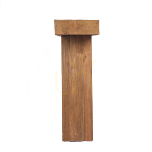 Bazar Bizar The Stance teak console table, natural, 86 cm small 3