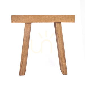 Bazar Bizar The Stance teak console table, natural, 86 cm small 8