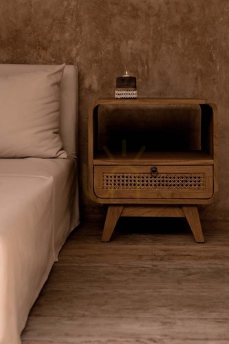 Check Figure Breeze Nightstand Natural 55 cm