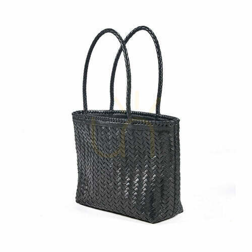 Check Decorative Wall Shelf Black 48 x 36 x 10 cm