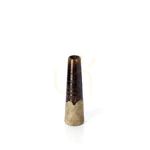 BAZAR BIZAR Amber Cone Vase Brown Beige S 39.5 cm small 4