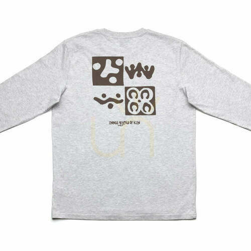 Check Checkerboard Long Sleeve T-Shirt Heather Grey XL