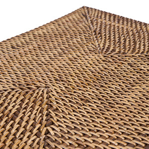 Rectangular Placemat Colonial Collection Natural Brown 30x40 cm small 7