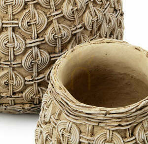 Concrete Knot Planter Large 20.2 cm Handmade Planter small 1