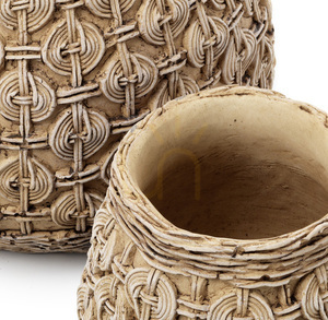 Concrete Knot Planter Large 20.2 cm Handmade Planter small 3