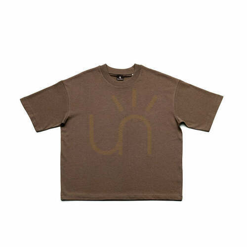 Check T-Shirt The Glyph Mocha Black M