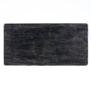 Coffee Table Obsidian Black 100x50x45 cm small 3