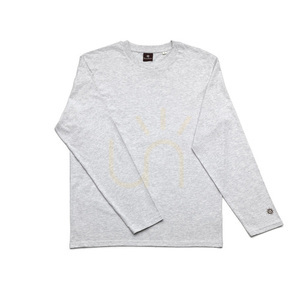 Checkerboard Long Sleeve T-Shirt Heather Grey L small 2