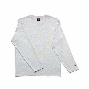 Checkerboard Long Sleeve T-Shirt Heather Grey L small 0