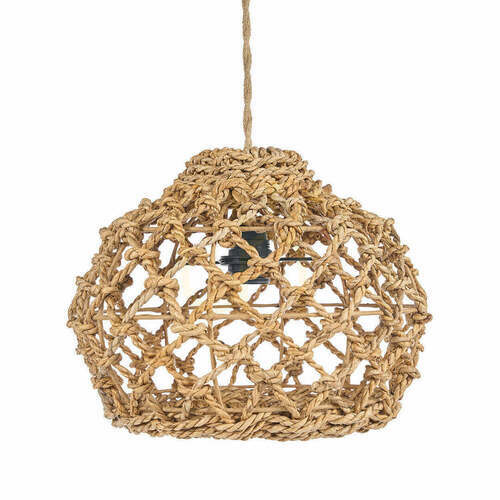 Check BAZAR BIZAR Banara Natural S banana-leaf pendant light 35 cm