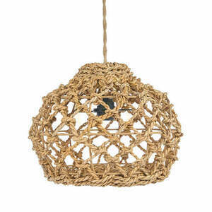 BAZAR BIZAR Banara Natural S banana-leaf pendant lampshade 35 cm small 0