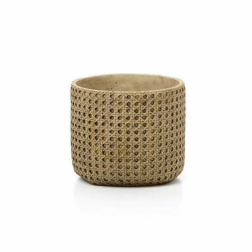 Check RattanRock Natural Rattan Planter L